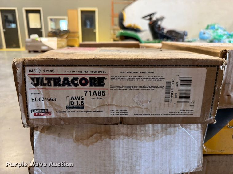 image for item FU0617 Approximately 35 boxes of welding wire