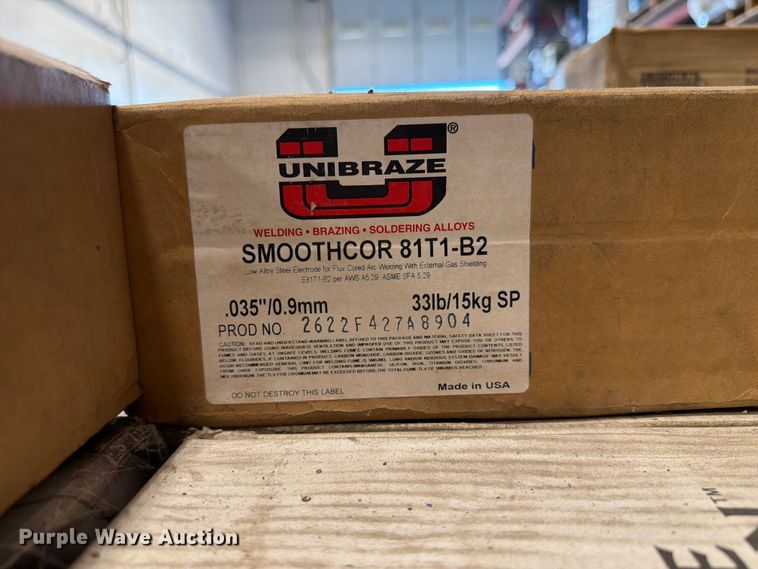 image for item FU0617 Approximately 35 boxes of welding wire