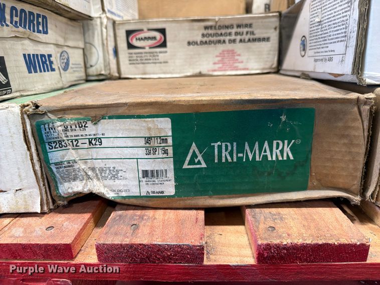image for item FU0617 Approximately 35 boxes of welding wire