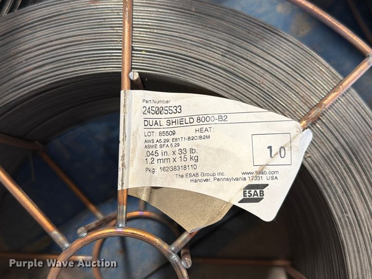 image for item FU0619 Approximately (26) spools of welding wire