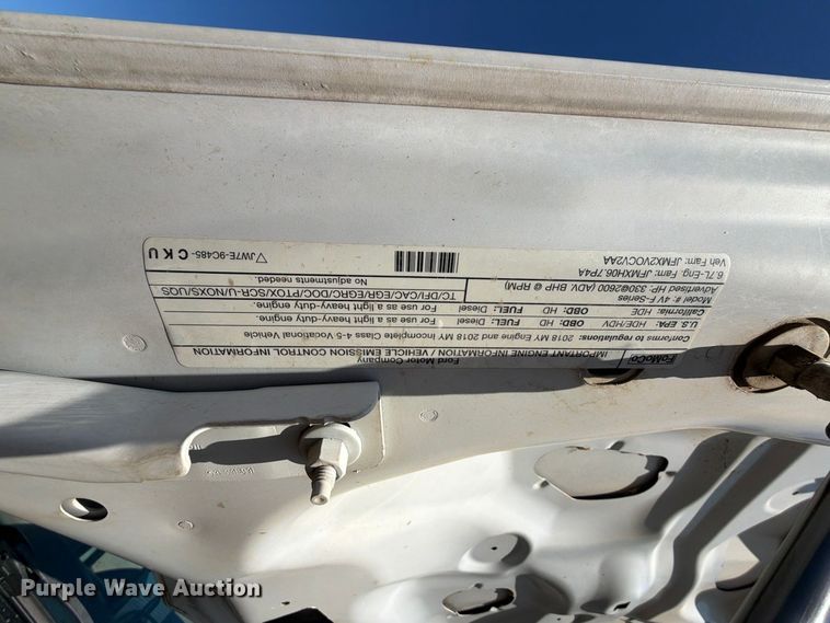 image for item FU1195 2018 Ford F550 Super Duty bucket truck