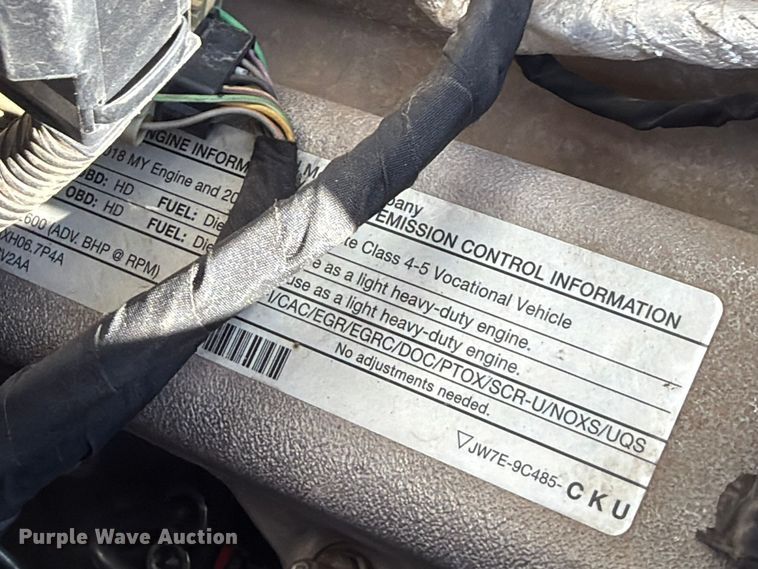 image for item FU1195 2018 Ford F550 Super Duty bucket truck