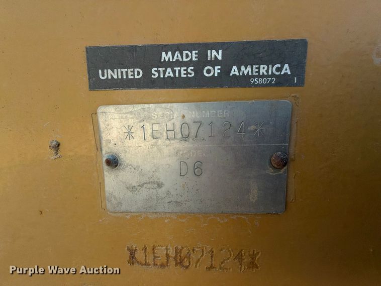image for item FU1199 2024 Caterpillar D6TXW dozer