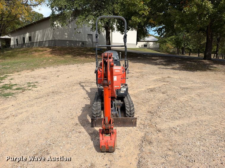 image for item FU1207 2012 Kubota K008-3 mini excavator