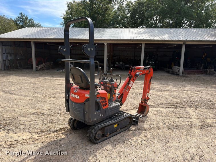 image for item FU1207 2012 Kubota K008-3 mini excavator