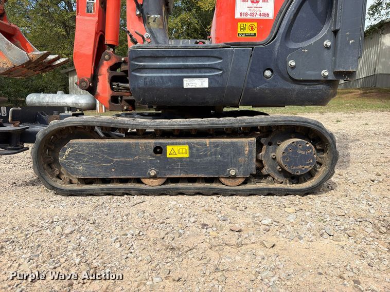 image for item FU1207 2012 Kubota K008-3 mini excavator