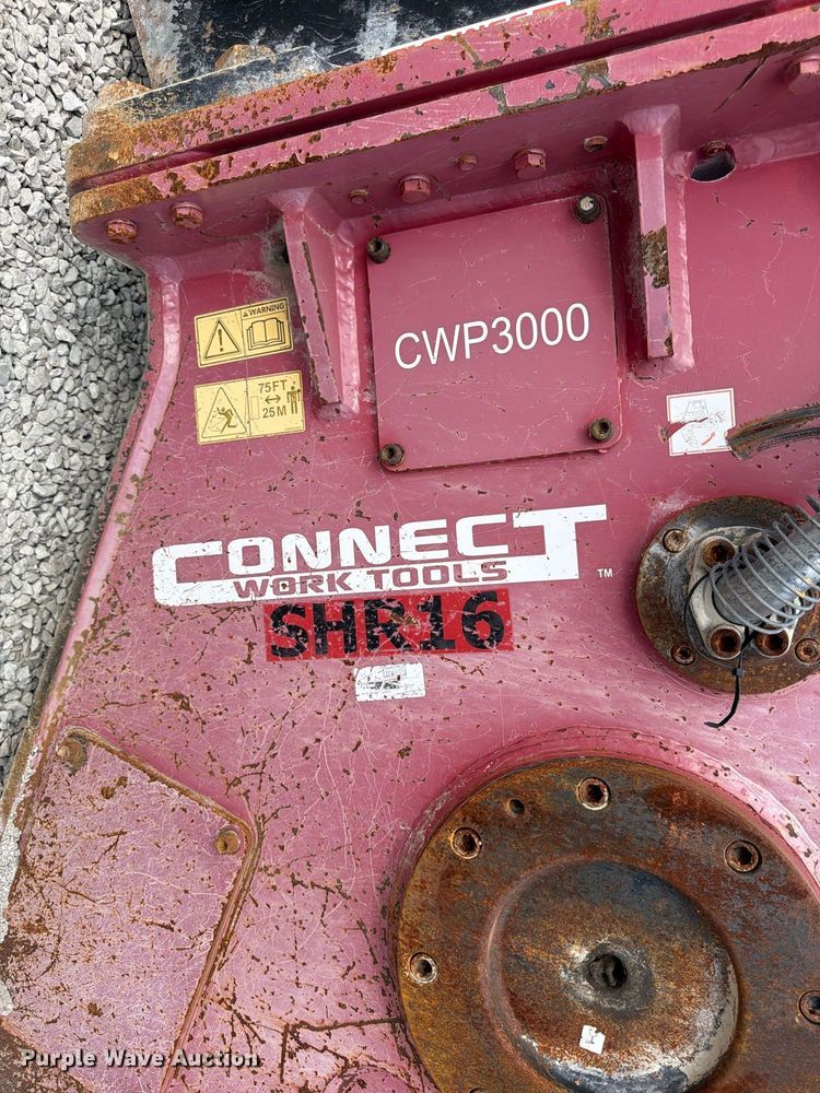 image for item FU4786 Connect Work Tools CWP3000 excavator pulverizer