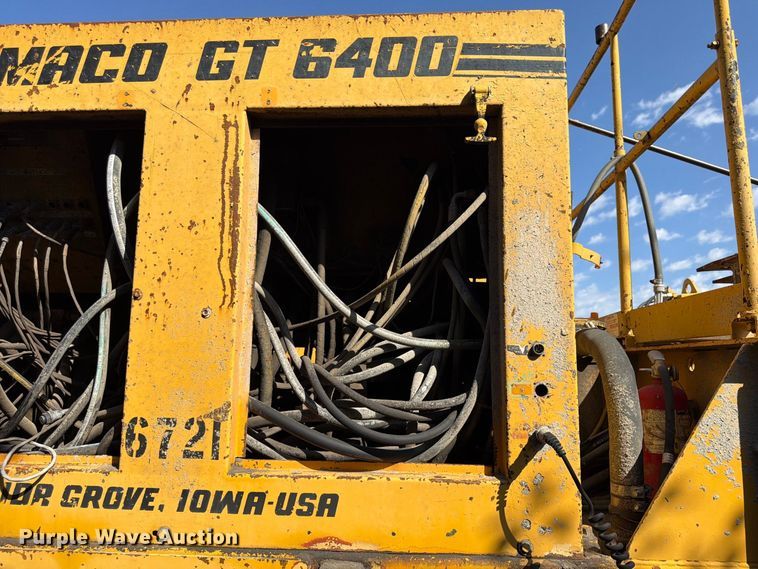 image for item FU4794 1989 Gomaco 6400 slip form paver