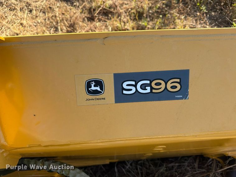 image for item FU4824 John Deere SG96 skid steer blade