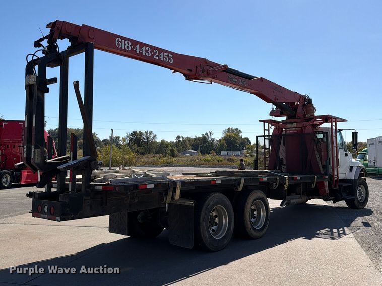 image for item FU6001 2006 International 7600 crane truck