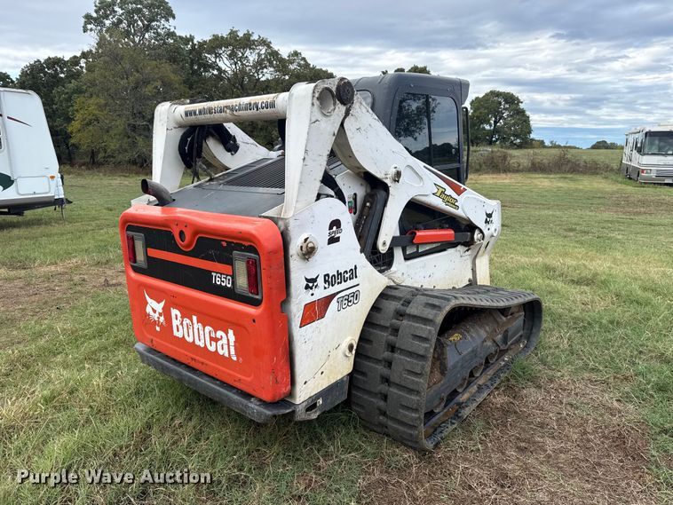 image for item FV2014 2018 Bobcat T650 tracked skid steer loader