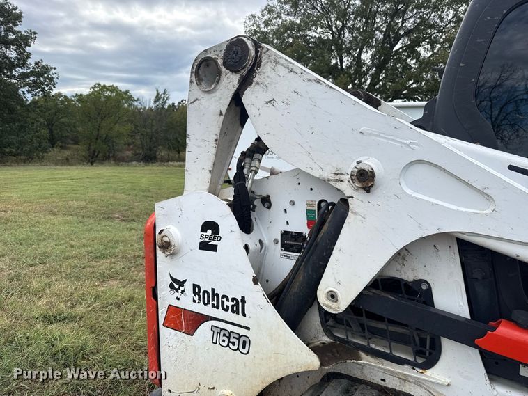image for item FV2014 2018 Bobcat T650 tracked skid steer loader