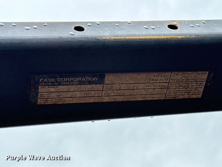 image for item FV2028 1999 Case 560 trencher