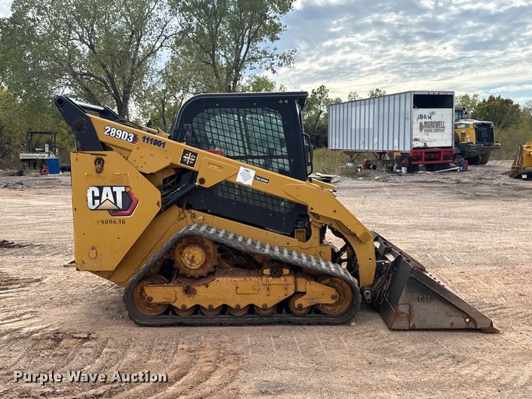 image for item FV2118 2019 Caterpillar 289D3 tracked skid steer loader