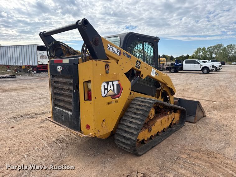 image for item FV2118 2019 Caterpillar 289D3 tracked skid steer loader