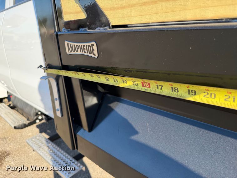 image for item FW3530 2022 Chevrolet Silverado 5500HD Crew Cab dump truck