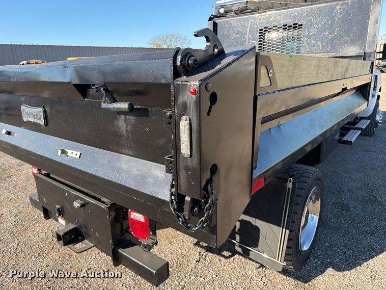 image for item FW3530 2022 Chevrolet Silverado 5500HD Crew Cab dump truck