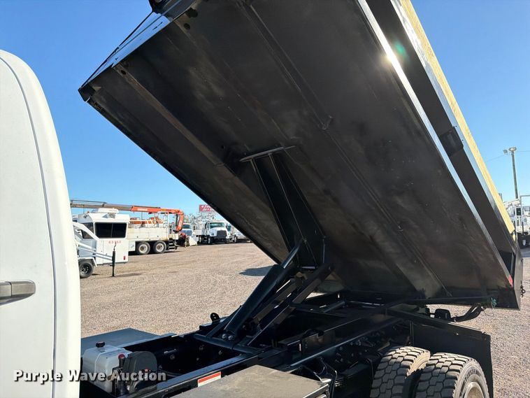 image for item FW3530 2022 Chevrolet Silverado 5500HD Crew Cab dump truck