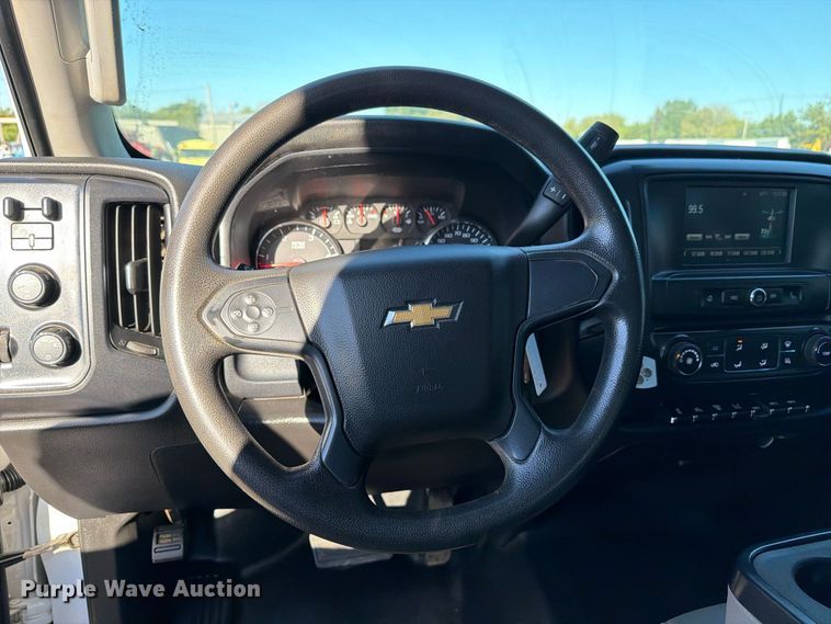 image for item FW3530 2022 Chevrolet Silverado 5500HD Crew Cab dump truck