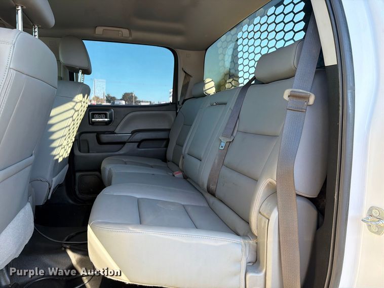 image for item FW3530 2022 Chevrolet Silverado 5500HD Crew Cab dump truck