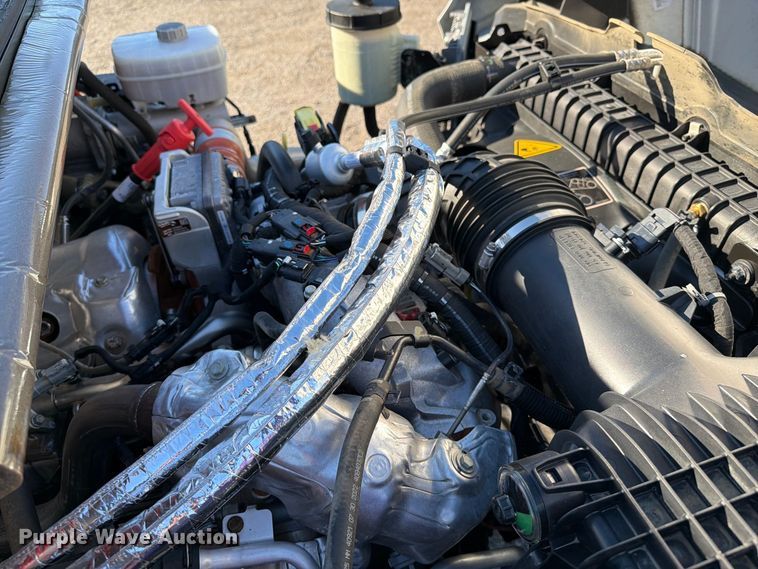 image for item FW3530 2022 Chevrolet Silverado 5500HD Crew Cab dump truck