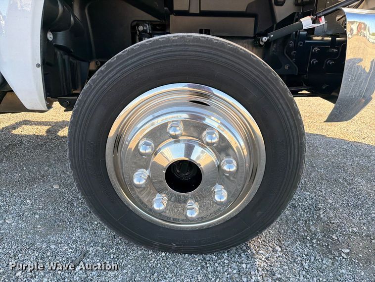 image for item FW3530 2022 Chevrolet Silverado 5500HD Crew Cab dump truck