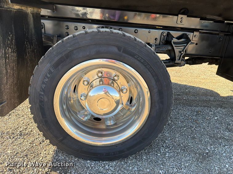 image for item FW3530 2022 Chevrolet Silverado 5500HD Crew Cab dump truck