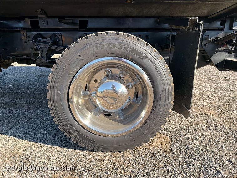 image for item FW3530 2022 Chevrolet Silverado 5500HD Crew Cab dump truck