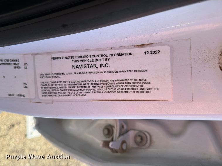 image for item FW3530 2022 Chevrolet Silverado 5500HD Crew Cab dump truck