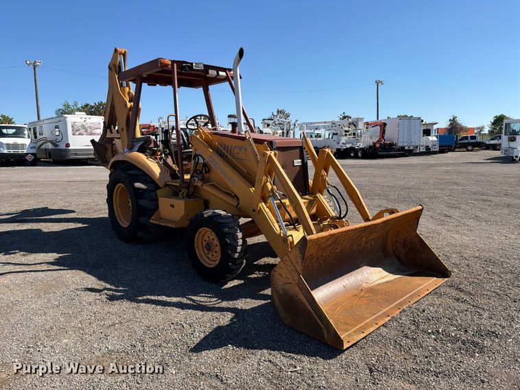 image for item FW3545 1993 Case 580 Super K backhoe