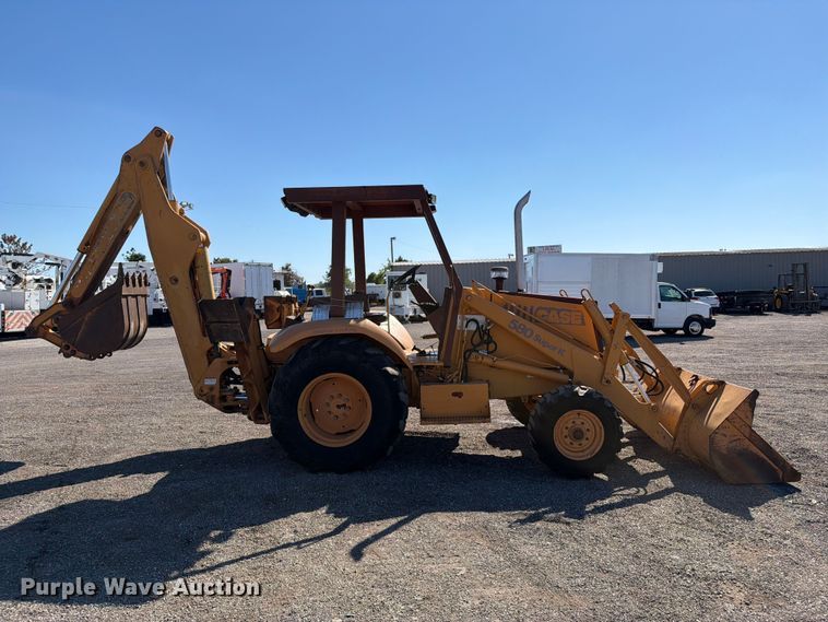 image for item FW3545 1993 Case 580 Super K backhoe