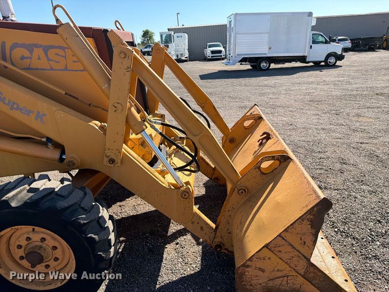 image for item FW3545 1993 Case 580 Super K backhoe