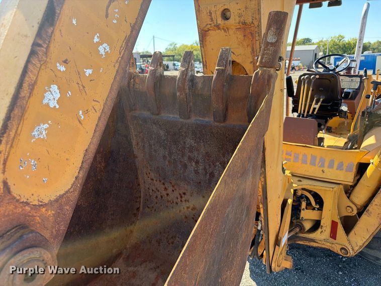 image for item FW3545 1993 Case 580 Super K backhoe