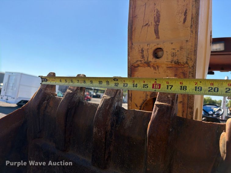image for item FW3545 1993 Case 580 Super K backhoe