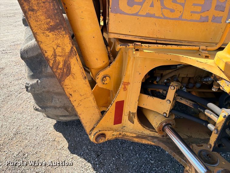 image for item FW3545 1993 Case 580 Super K backhoe