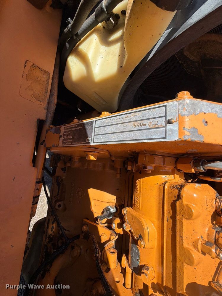 image for item FW3545 1993 Case 580 Super K backhoe