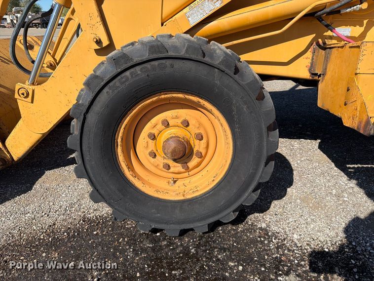 image for item FW3545 1993 Case 580 Super K backhoe