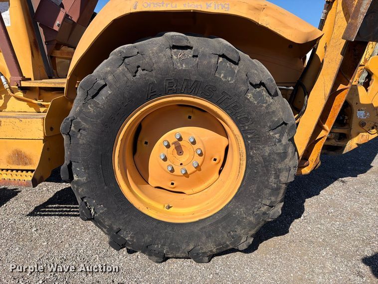 image for item FW3545 1993 Case 580 Super K backhoe