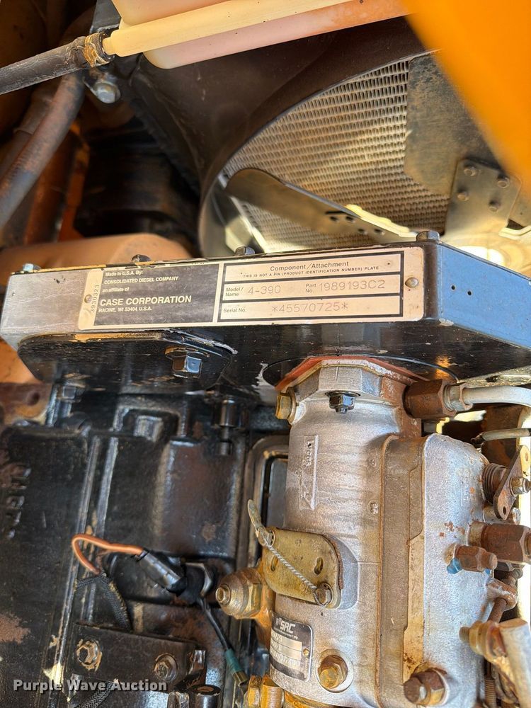 image for item FW3551 1998 Case 580L backhoe