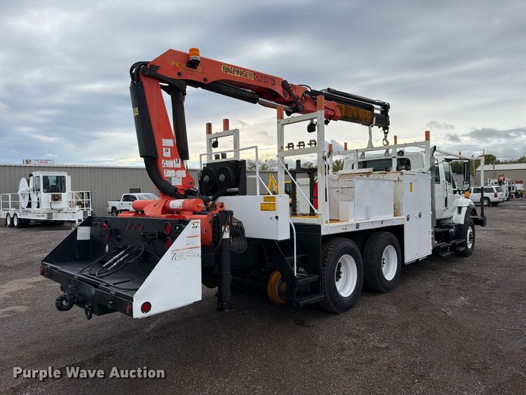 image for item FW3562 2009 International WorkStar 7500 Crew Cab crane truck