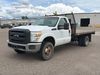 2013 Ford F350 Super Duty dump flatbed pickup truck