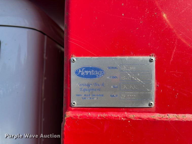 image for item YA1735 2021 Kenworth T880 dump truck