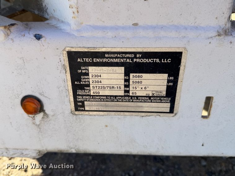 image for item YA3752 2012 Altec DC912A wood chipper
