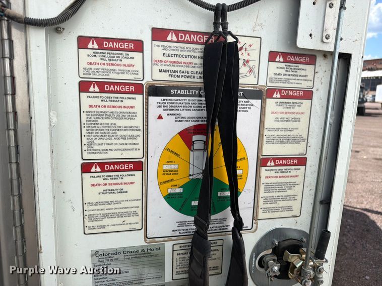 image for item YA3824 2016 Kenworth T370 utility / service truck