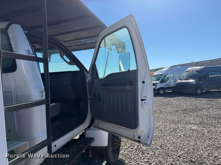 image for item YA4528 2015 Ford F750 Super Duty forestry bucket truck