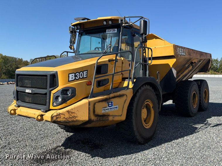 image for item YA4643 Bell B30E articulated haul truck