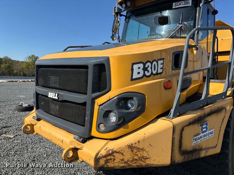 image for item YA4643 Bell B30E articulated haul truck