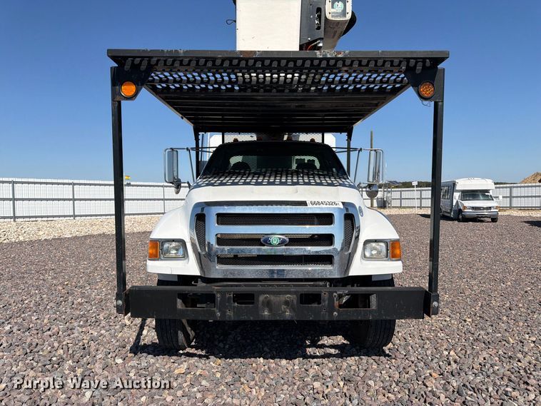 image for item YA4859 2015 Ford F750 Super Duty forestry bucket truck