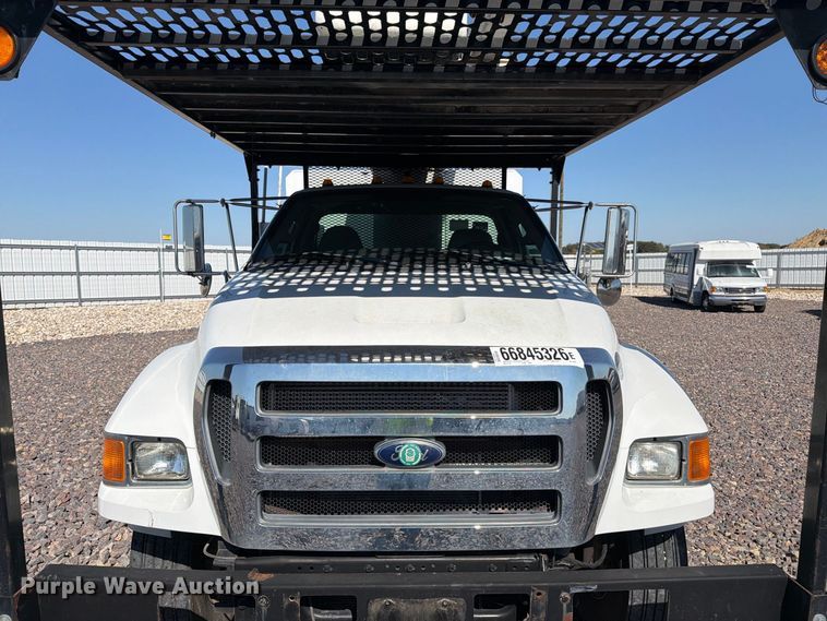 image for item YA4859 2015 Ford F750 Super Duty forestry bucket truck
