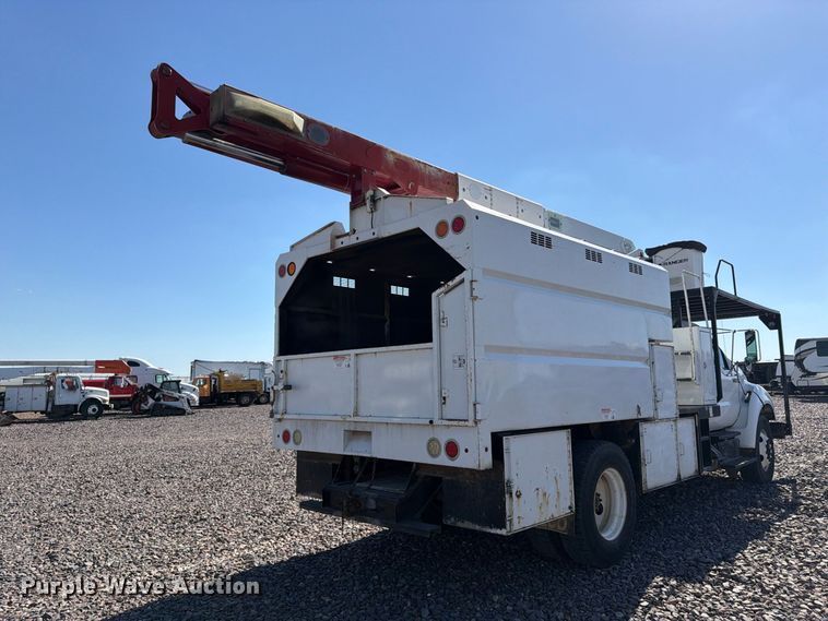image for item YA4859 2015 Ford F750 Super Duty forestry bucket truck